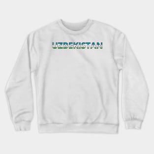 Drapeau  Uzbekistan Crewneck Sweatshirt